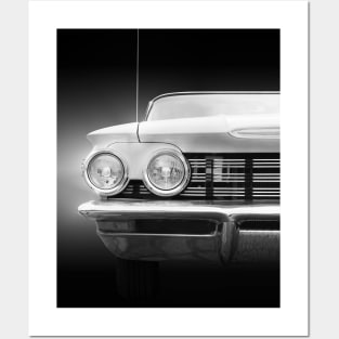 American classic car Super 88 1960 Front view Posters and Art